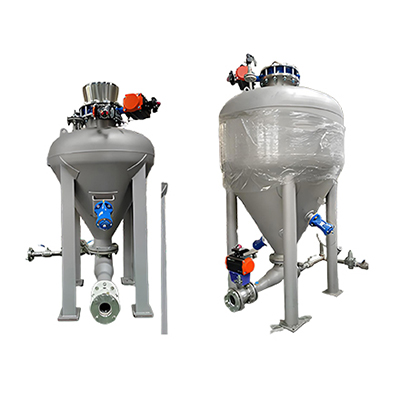 正壓輸送（氣力輸送),倉泵氣力輸送